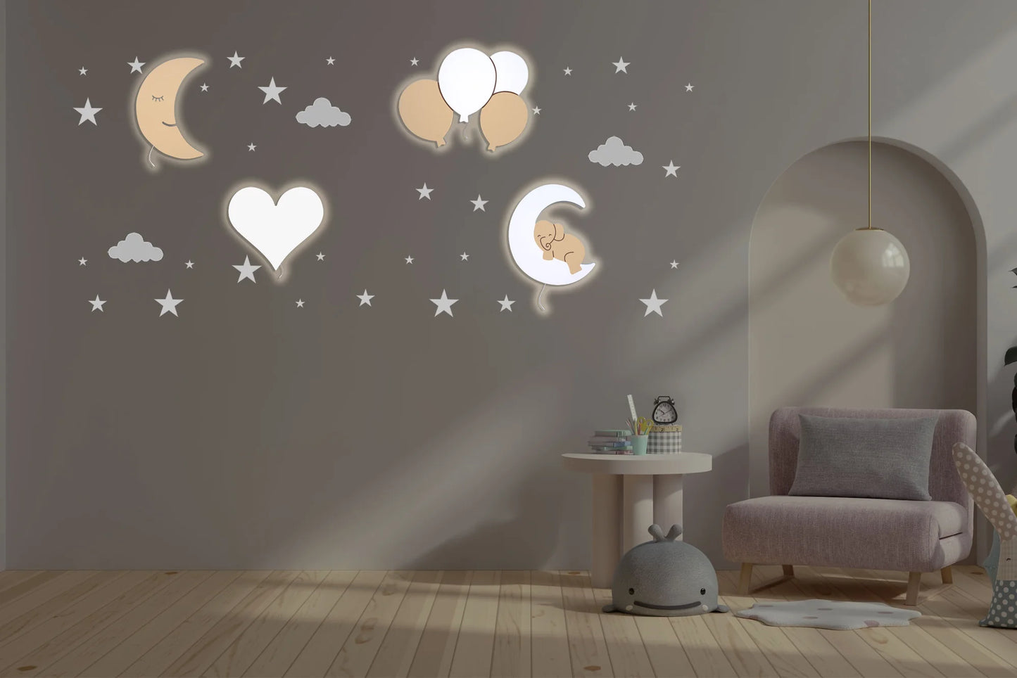 LittleOnes Livy children's night light composition