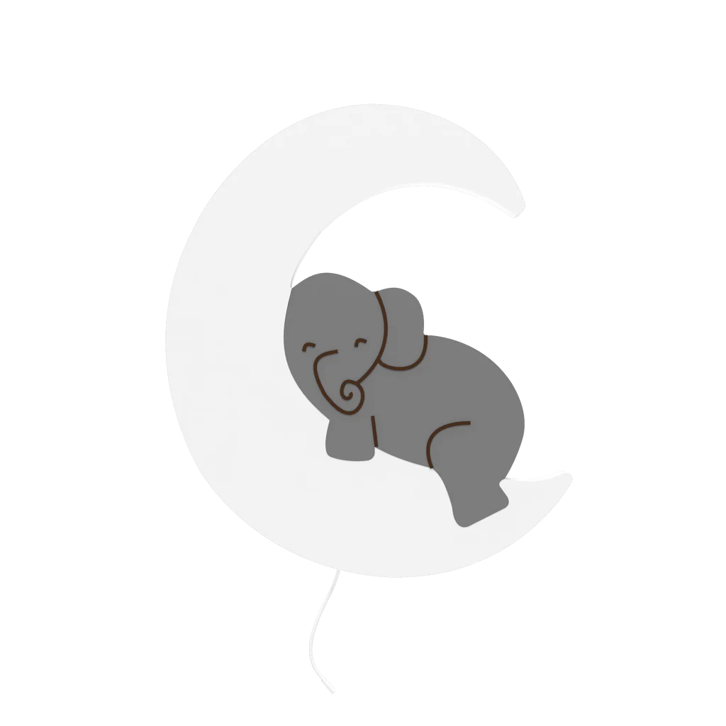 LittleOnes Elephant Moon night Light