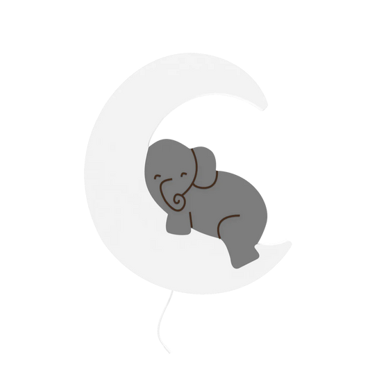 LittleOnes Elephant Moon night Light