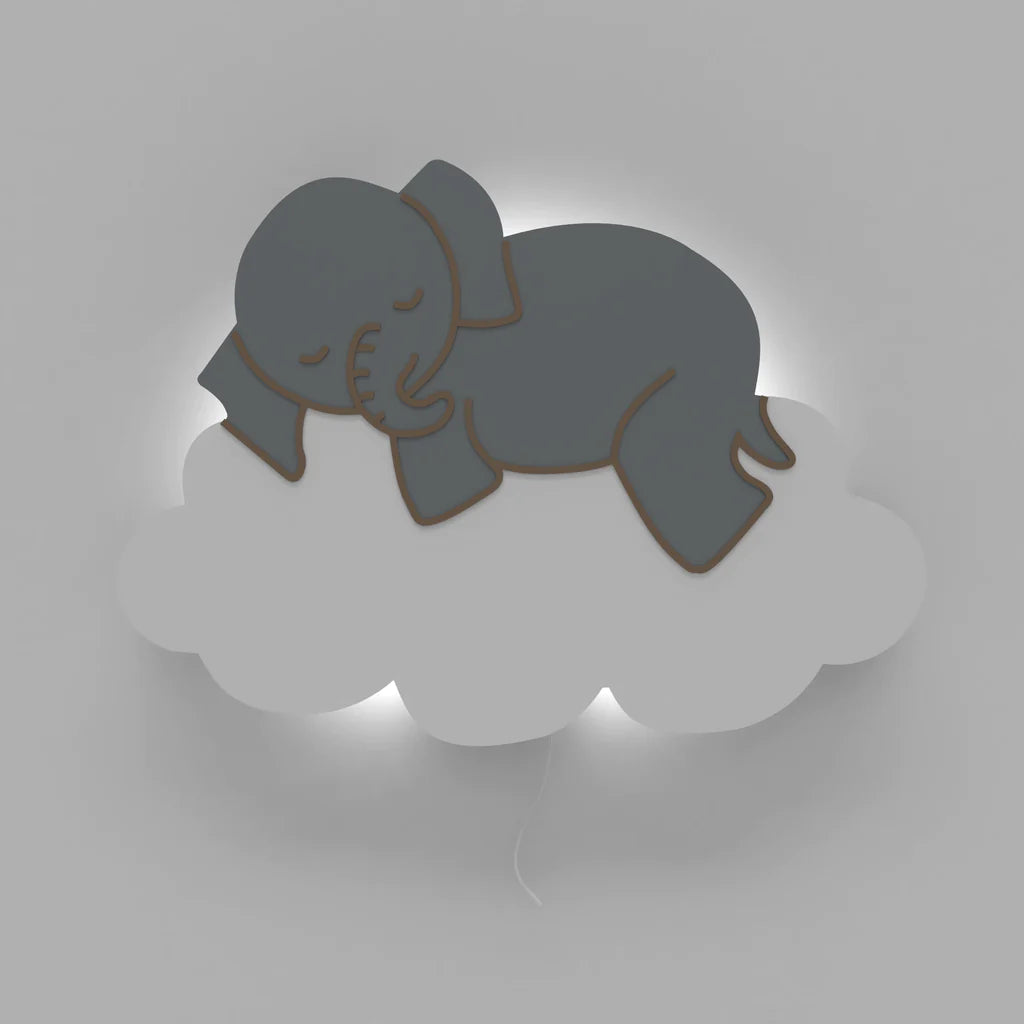 LittleOnes Elephant Cloud night Light