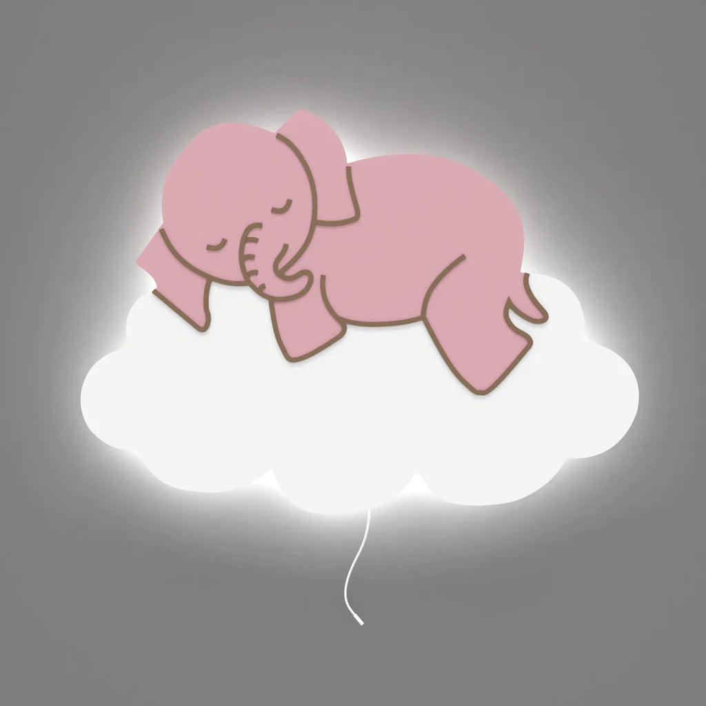 LittleOnes Elephant Cloud night Light