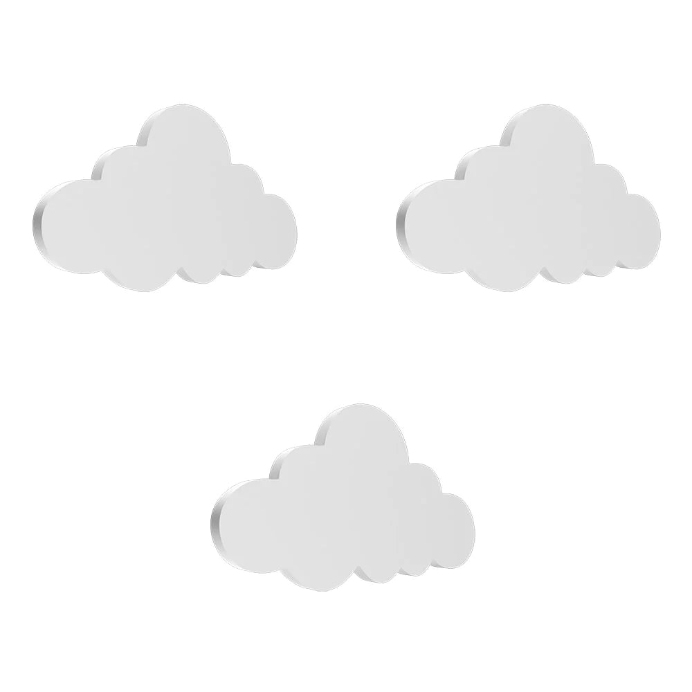 LittleOnes 3 Small Cloud Stickers night Light