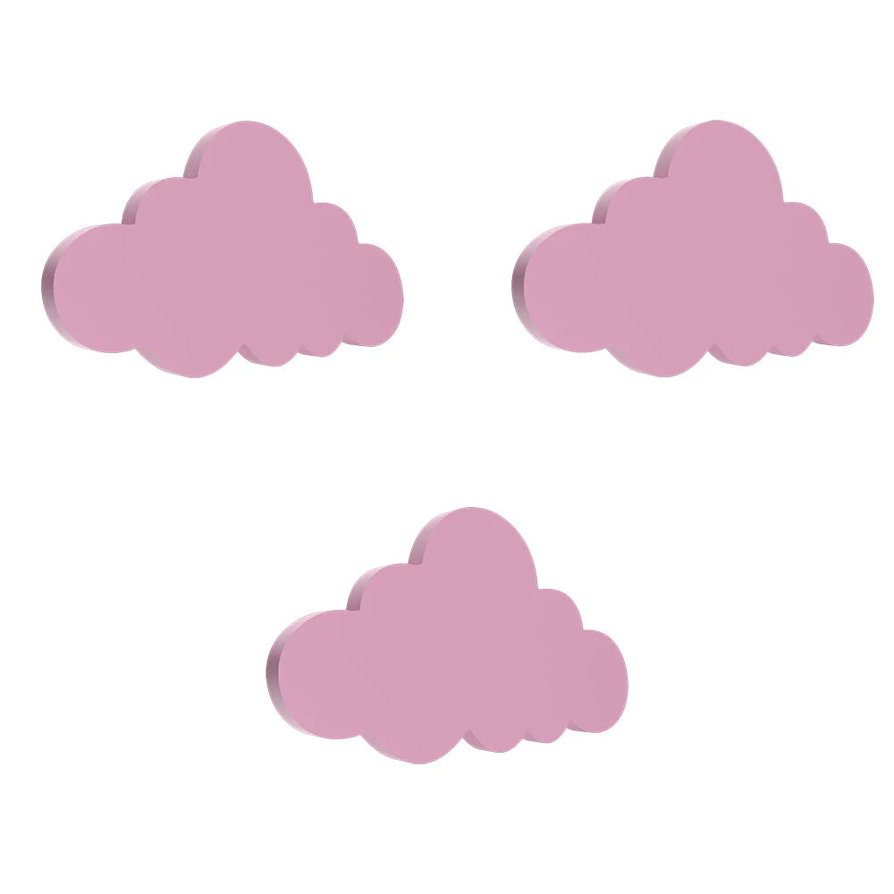 LittleOnes 3 Small Cloud Stickers night Light