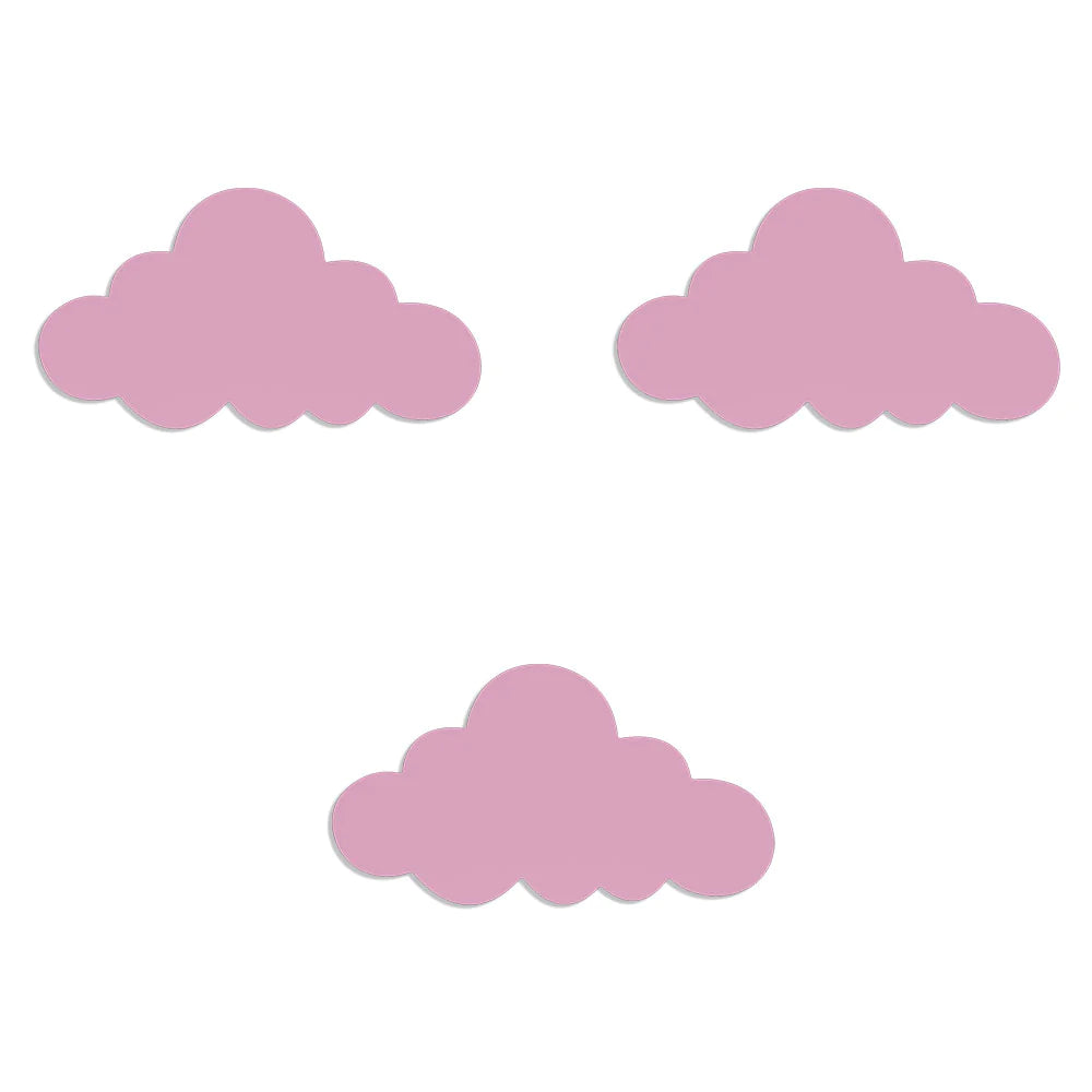 LittleOnes 3 Small Cloud Stickers night Light